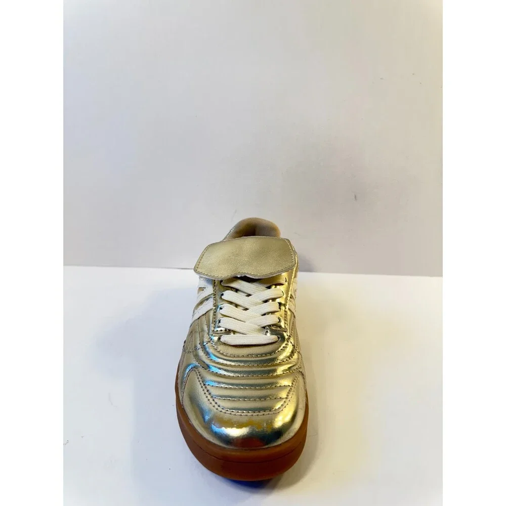 Steve Madden Womens Sneakers Gold US 6